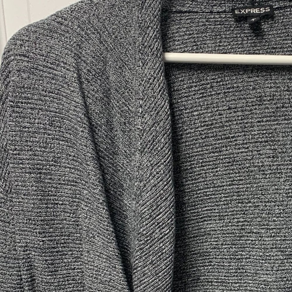 Gray Express Cardigan